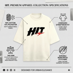 HIT Squad Unisex Terry Oversized Tee