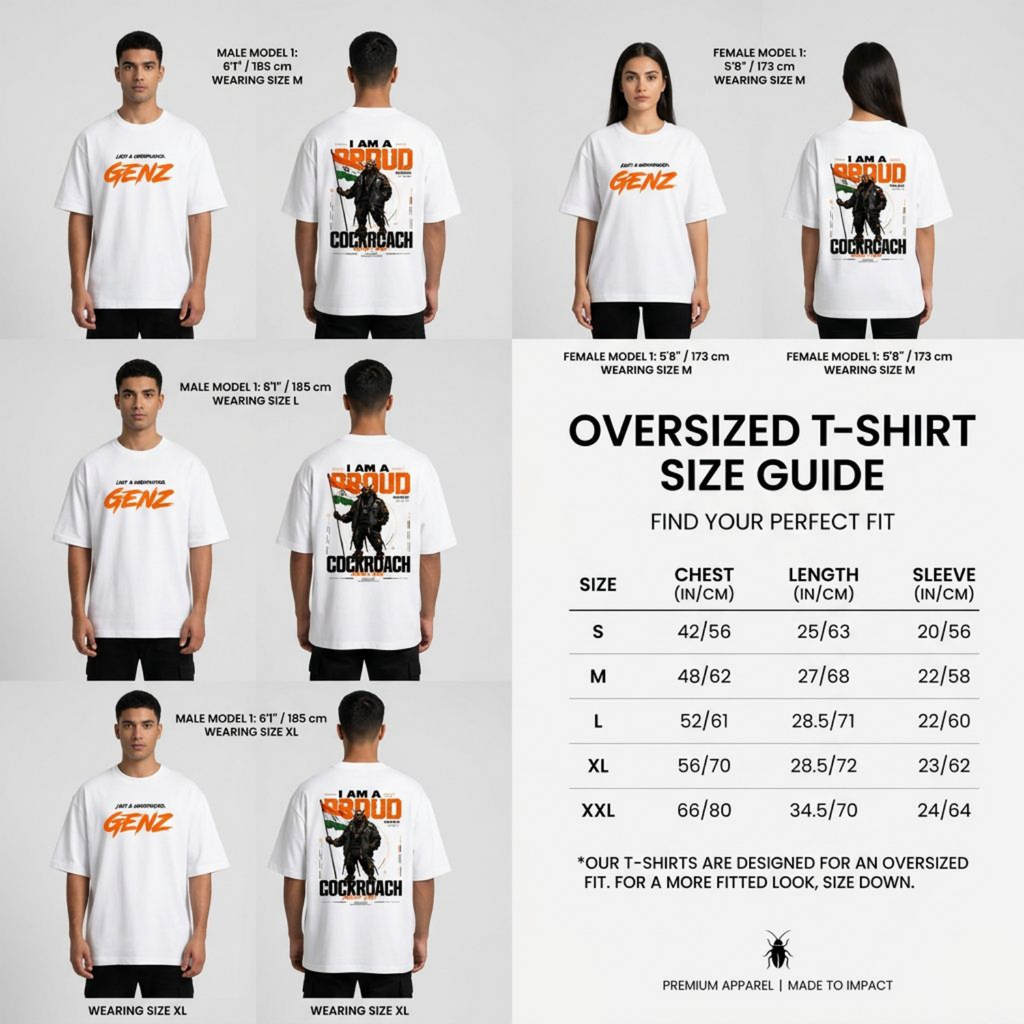 Proud Cockroach Unisex Standard Crew T-Shirt
