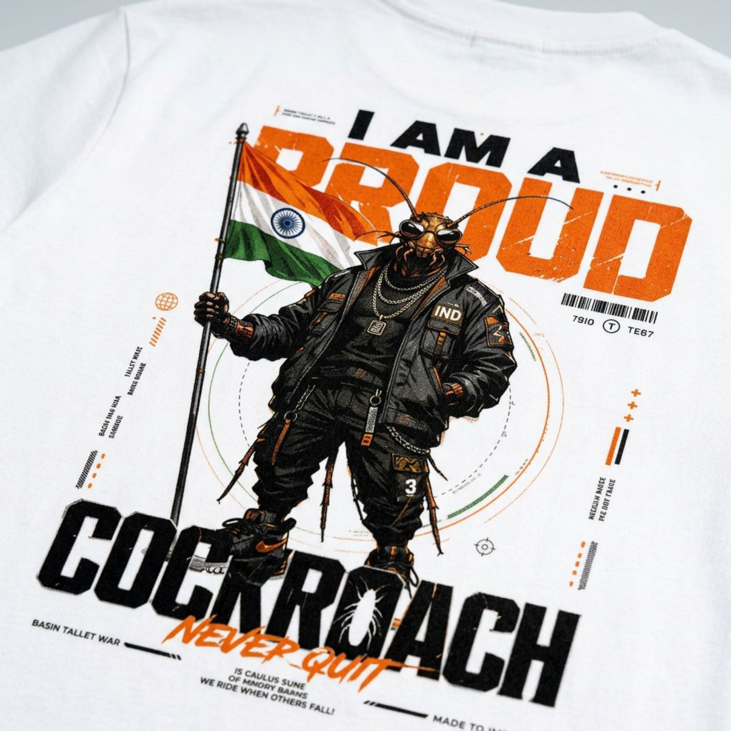 Proud Cockroach Unisex Standard Crew T-Shirt
