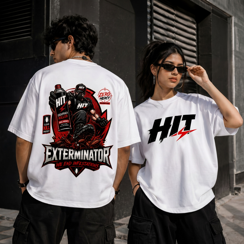 HIT Squad Unisex Terry Oversized Tee