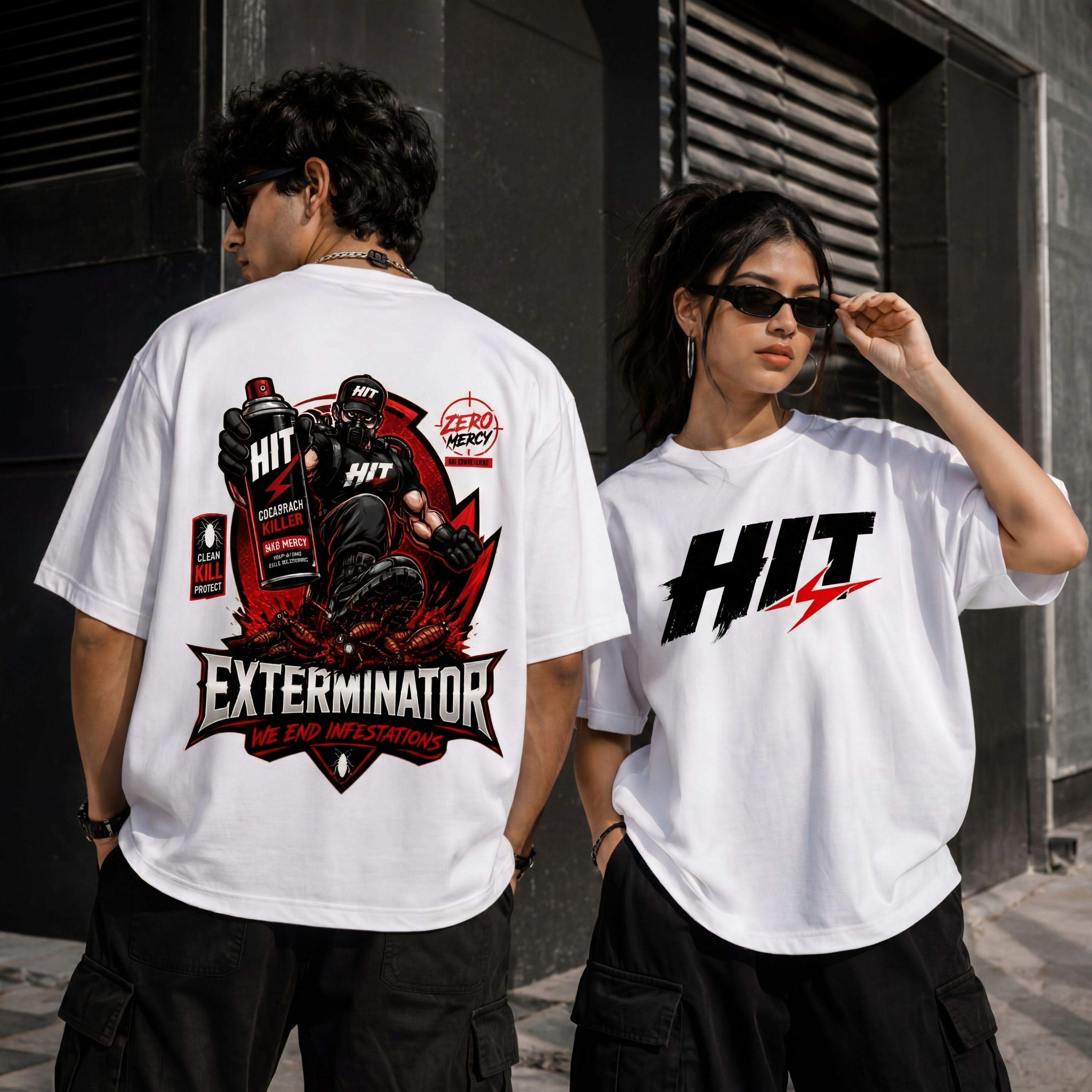 HIT Squad Unisex Terry Oversized Tee